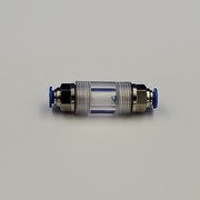 Ppd Push Lock In-line Filter, 90 μm. 6mm fittings; poly filter. Small PPDF-25-06-06-P90